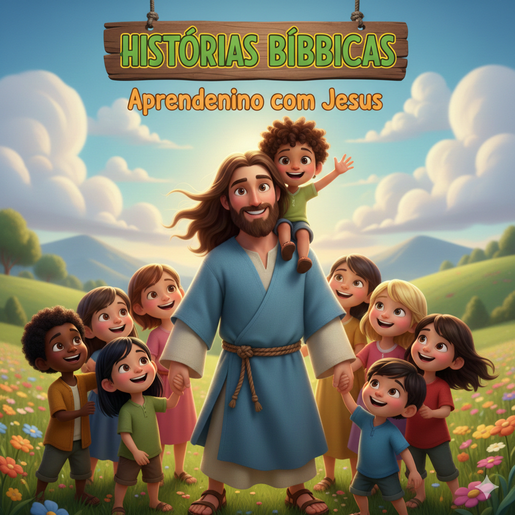 Crianças lendo bíblia juntas